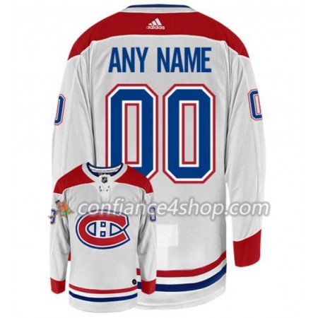 Adidas Maillot de Hockey Montreal Canadiens Personnaliser Blanc Authentic - Homme